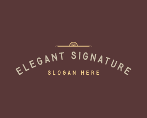 Elegant Minimalist Business logo design