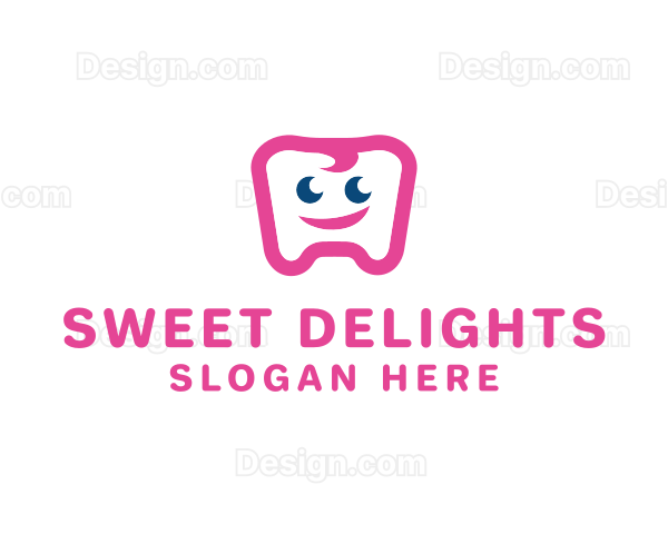 Happy Tooth Dentist Logo