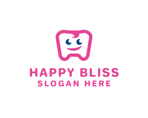 Happy Tooth Dentist  logo design