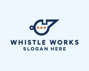 Blue Whistle Chat  logo