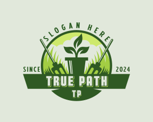 Plant Garden Landscaper Logo