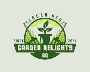 Plant Garden Landscaper logo design