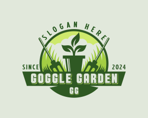 Plant Garden Landscaper logo design