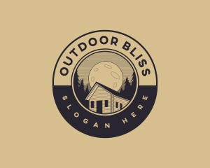 Cabin House Woods logo design