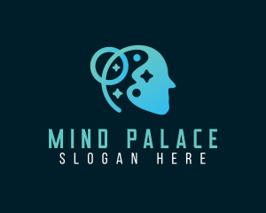 Artificial Intelligence Mind logo design