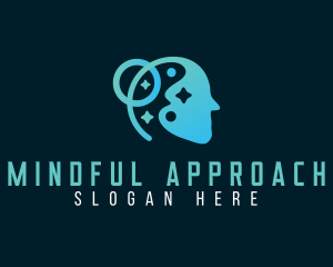 Artificial Intelligence Mind logo design