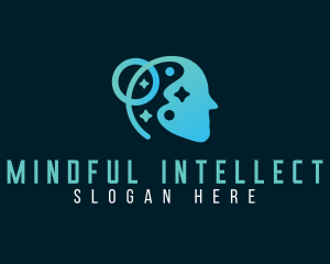 Artificial Intelligence Mind logo design