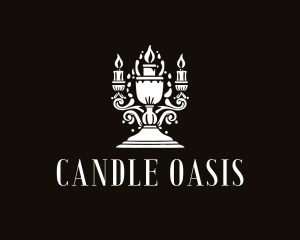 Stylish Candle Holder Decor logo