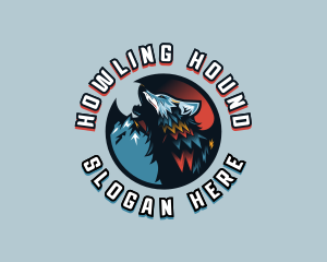 Howling Wolf Gaming logo design