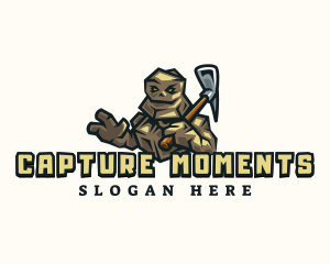 Rock Golem Pickaxe logo