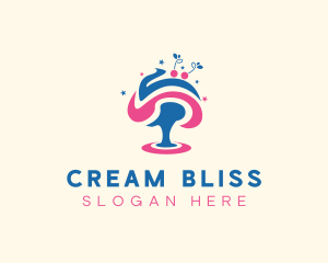 Ice Cream Tree logo design