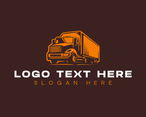 Truck Cargo Import Delivery logo