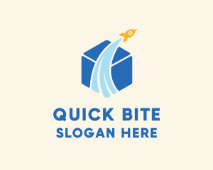 Rocket Box Logistic logo design