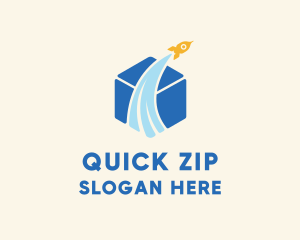 Rocket Box Logistic logo design