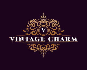 Luxury Vintage Boutique logo design