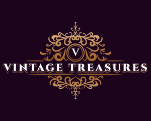 Luxury Vintage Boutique logo design