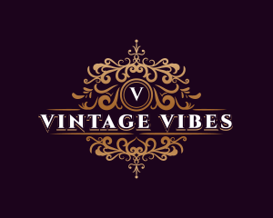 Luxury Vintage Boutique logo design