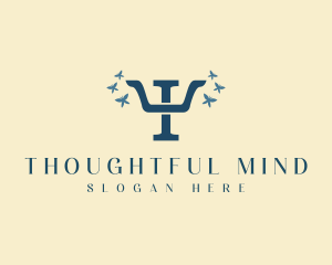 Mental Wellbeing Psychology logo design