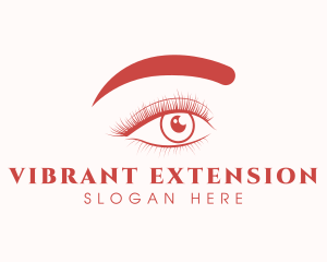 Beauty Eye Eyelash logo design