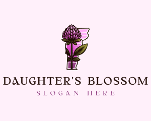 Vermont Nature Flower logo design