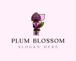 Vermont Nature Flower logo design