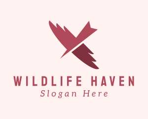 Flying Wildlife Bird logo design