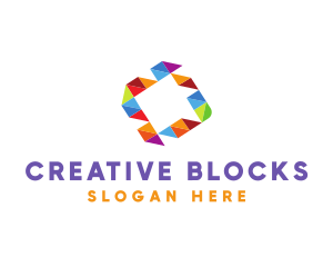 Creative Geometric Shape logo design