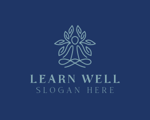 Holistic Wellness Yoga logo design