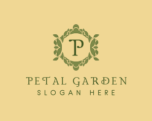 Natural Organic Leaf Ornamental  logo design