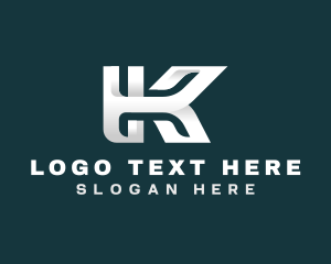 Business Company Letter K logo