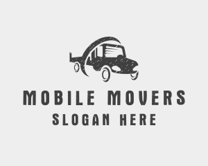 Pickup Truck Vehicle logo design