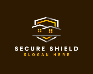 House Shield Security logo design