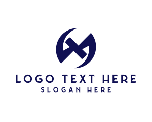 Abstract Symbol Letter X logo