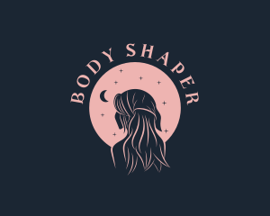 Woman Hair Salon logo design