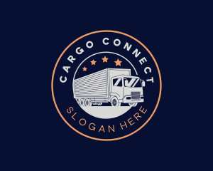 Cargo Logistics Truck logo design