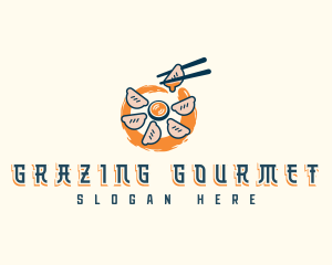 Asian Culinary Dumplings logo design