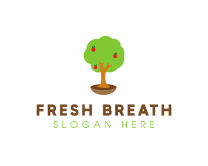 Apple Tree Farm logo design