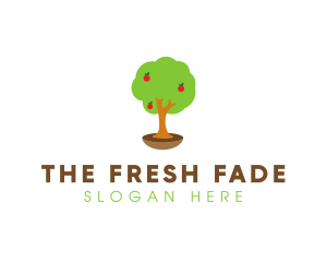 Apple Tree Farm logo design