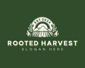 Farming Organic Agriculture logo design