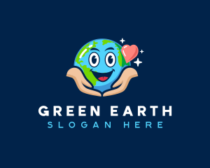 Environmental Earth Love  logo design