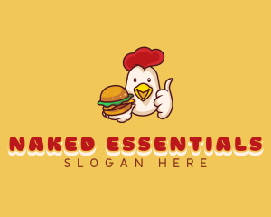 Chicken Burger Diner Logo