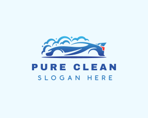 Sports Car Cleaning  logo design