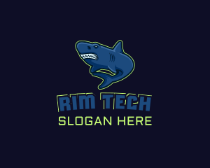 Wild Shark Gaming logo design