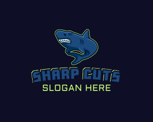 Wild Shark Gaming logo design