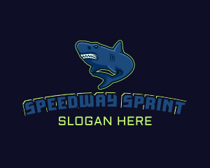 Wild Shark Gaming logo design