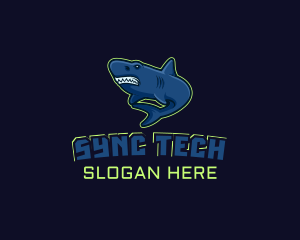 Wild Shark Gaming logo design