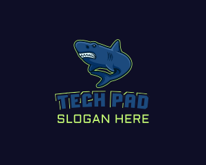 Wild Shark Gaming logo design