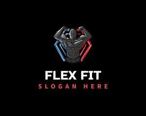 Muscle Trainer Fitness logo design