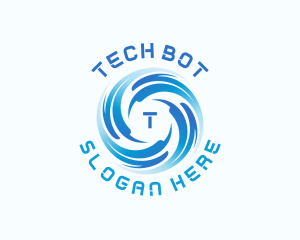 Technology AI Programmer logo design