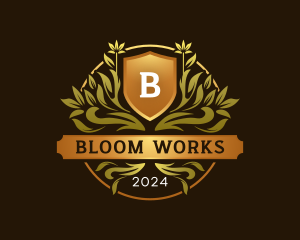 Elegant Botanical Garden logo design